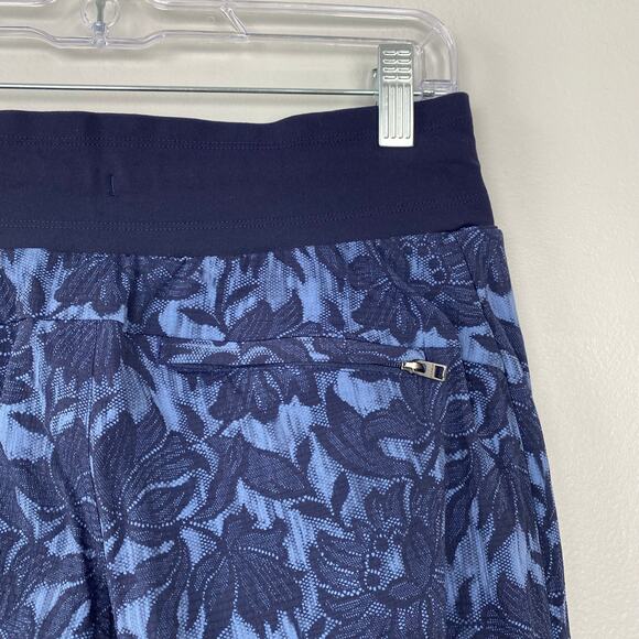 Athleta Trekkie North‎ Jogger Lightweight Ripstop Hiking Outdoors Navy Floral 2 - Picture 9 of 12